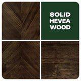 Acacia Alander Deluxe Wood Platform Bed Frame - Megsu Acacia Alander Deluxe Wood Platform Bed Frame - Megsu