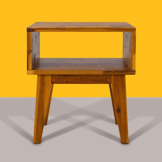 Acacia Serena Solid Wood Nightstand - Megsu