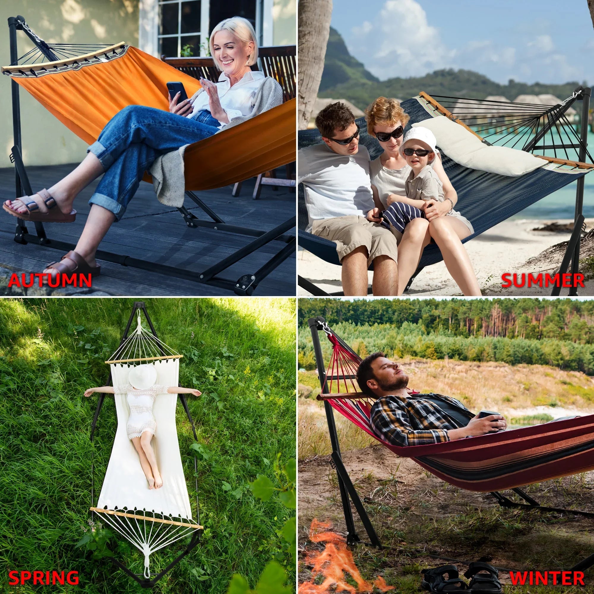Tranquillo Unity Hammock Stand - Megsu Tranquillo Unity Hammock Stand - Megsu