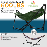 Tranquillo UniGen Transforming Hammock Stand - Megsu Tranquillo UniGen Transforming Hammock Stand - Megsu