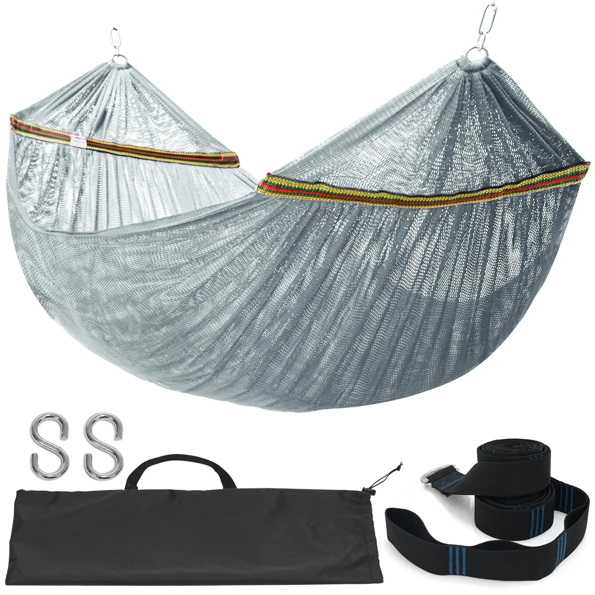 Tranquillo Universal 2-Person Double Hammock - Megsu Tranquillo Universal 2-Person Double Hammock - Megsu