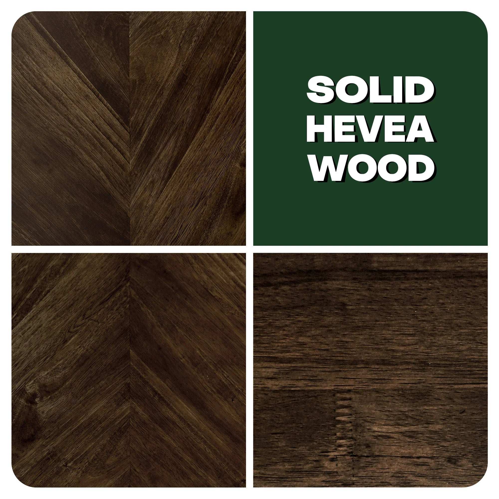 Acacia Alander Deluxe Wood Platform Bed Frame - Megsu