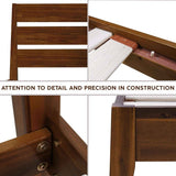 Acacia Emery Solid Wood Bed Frame - Stylish and Durable Acacia Wood Design for Your Bedroom - Megsu