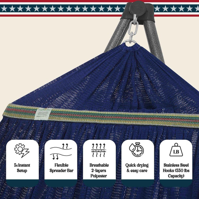 Tranquillo Uniki Collapsible Hammock Stand - Megsu