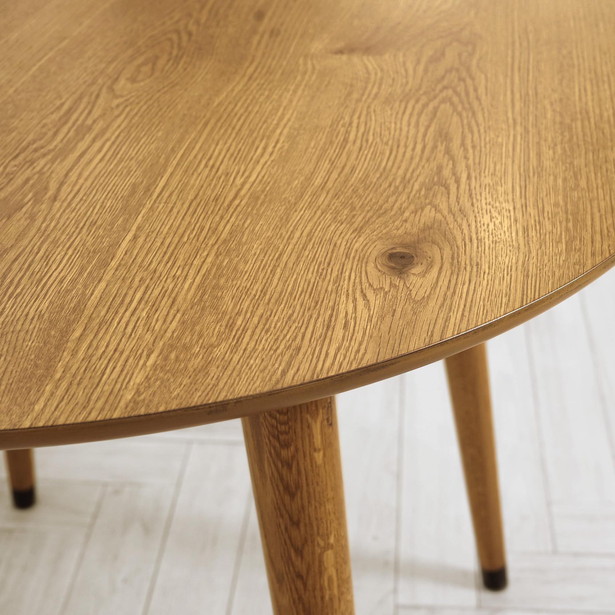 Acacia Alma Solid Wood Dining Table 36" - Megsu