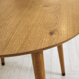 Acacia Alma Solid Wood Dining Table 36" - Megsu