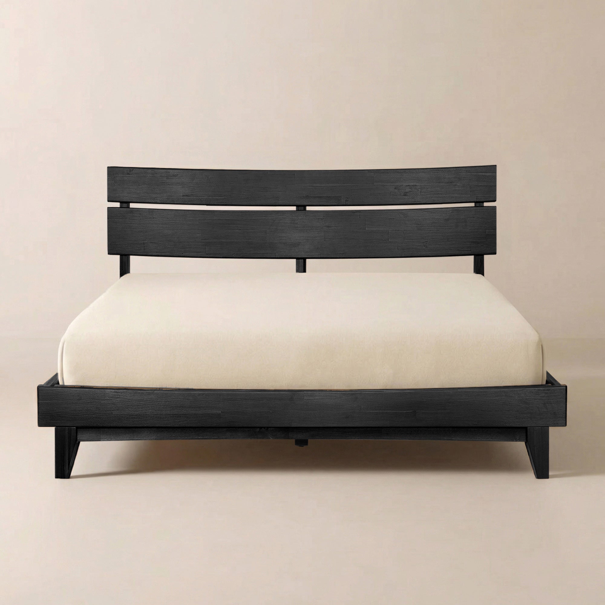 Conjunto de cama y mesita de noche Acacia Aurora para dormitorios con estilo