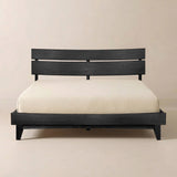 Conjunto de cama y mesita de noche Acacia Aurora para dormitorios con estilo