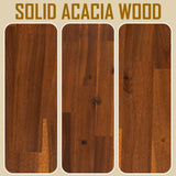 Cadre de lit plateforme en bois Aurora Deluxe