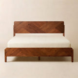 Bifrost Solid Wood Bed Frame With Headboard