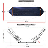 Tranquillo Original Stainless Steel Hammock Stand for Ultimate Relaxation