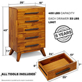 Commode Acacia Linea