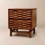 Elara Solid Wood Nightstand
