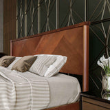 Rorns Panthera Platform Bed Frame With Headboard - Megsu