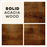 Acacia Kaylin Solid Wood Bed Frame - Megsu