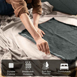 Acacia Astoria Upholstered Solid Wood Bed Frame - Megsu