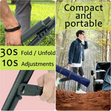 Green Frame / Blue Leaf