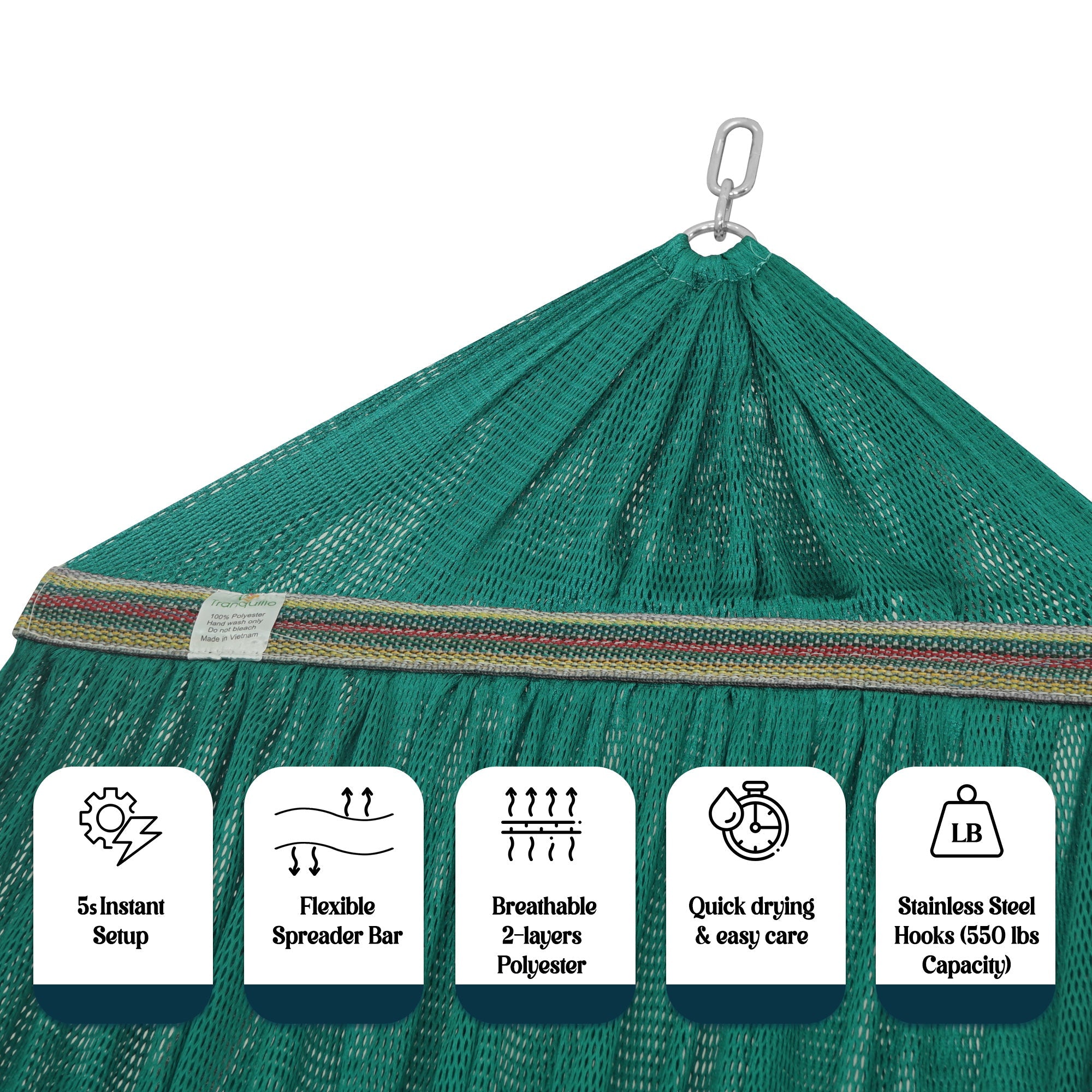 Tranquillo Uniki Portable Camping Hammock - Megsu