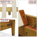 Acacia Sierra Deluxe Solid Wood Bed Frame - Megsu