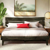 Acacia Aurora Deluxe Wood Platform Bed Frame - Megsu