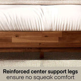 Acacia Aurora Deluxe Wood Platform Bed Frame - Megsu