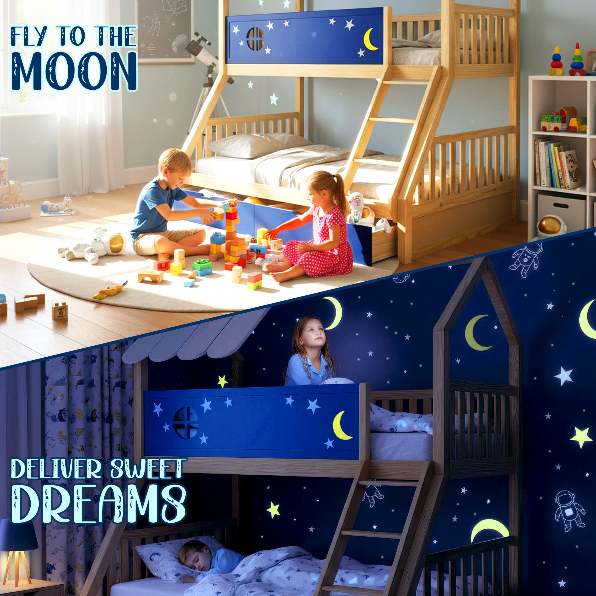 Moonlight Kid Bunk Bed