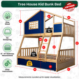 Treehouse Kid Bunk Bed