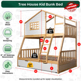 Treehouse Kid Bunk Bed for Fun and Adventure in Your Child's Room
