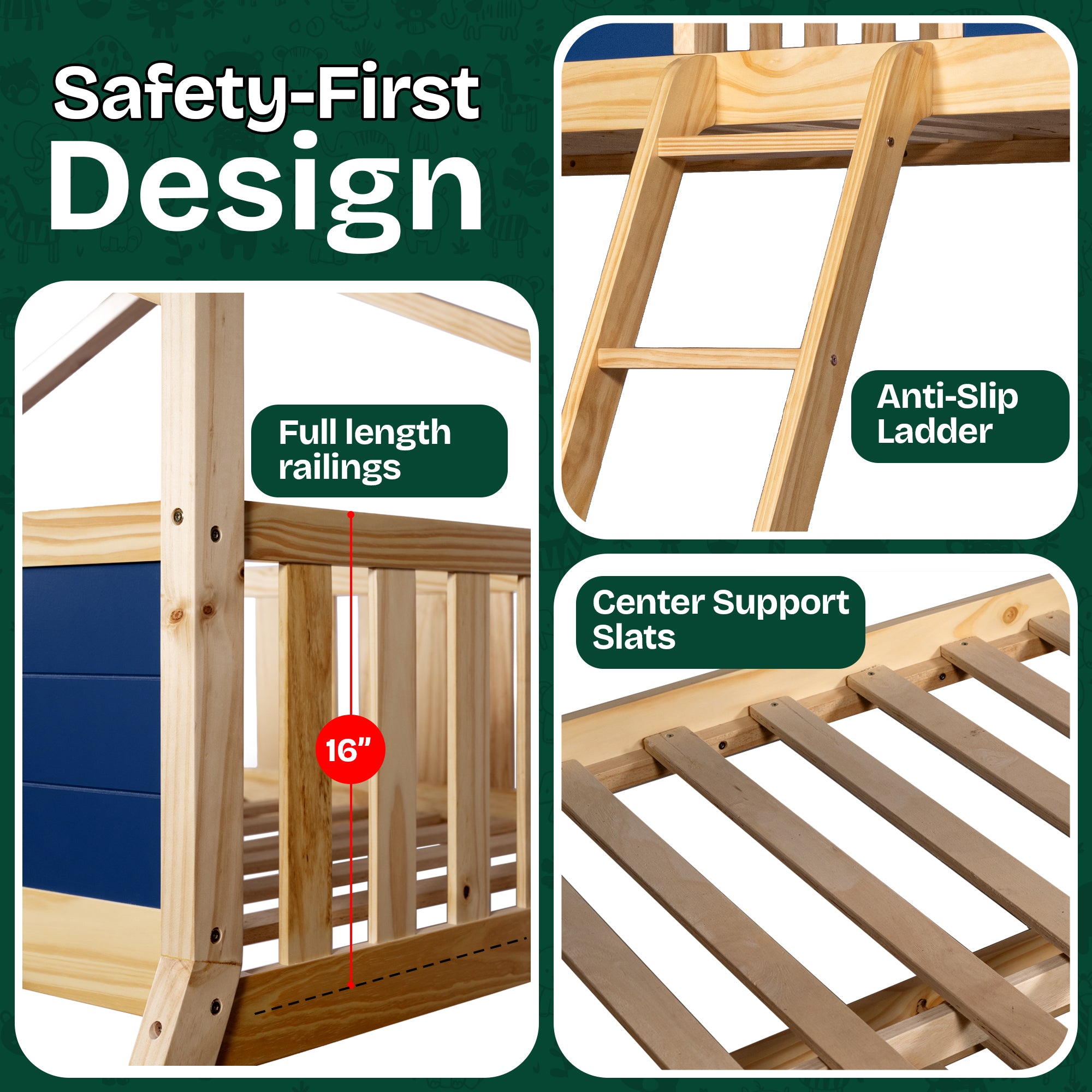 Treehouse Kid Bunk Bed