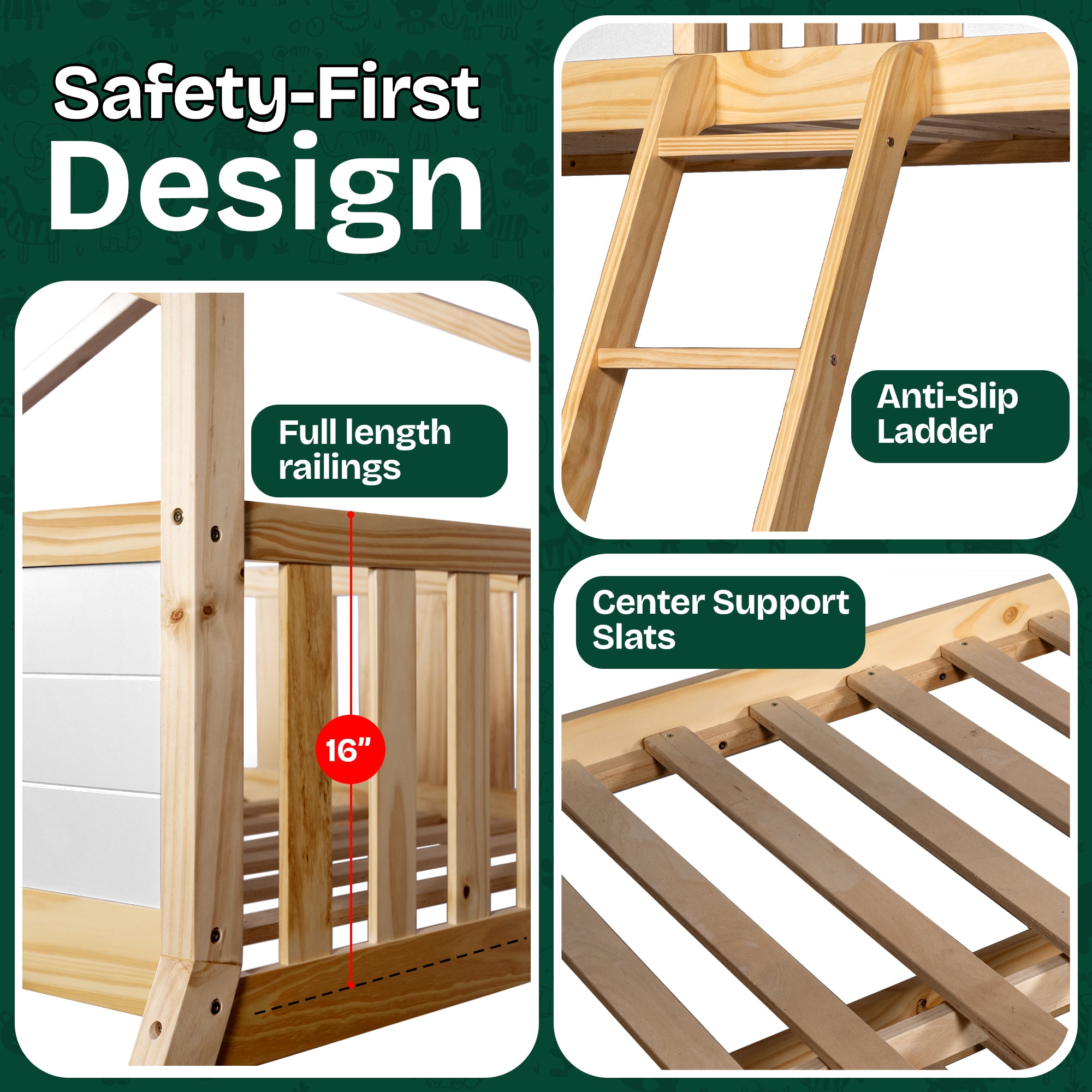 Treehouse Kid Bunk Bed for Fun and Adventure in Your Child's Room