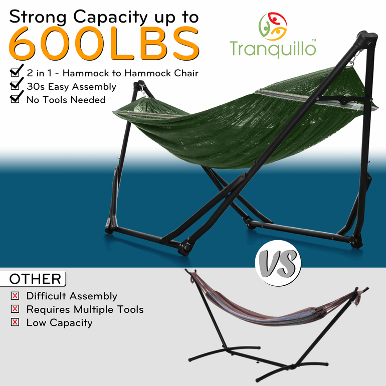 Tranquillo UniGen Transforming Hammock Stand - Megsu