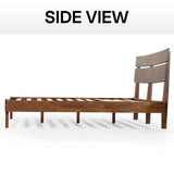 Acacia Aurora Deluxe Wood Platform Bed Frame - Megsu