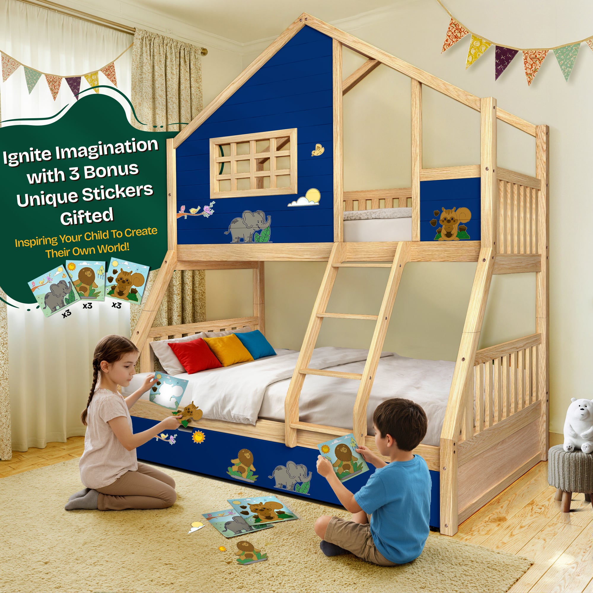 Treehouse Kid Bunk Bed