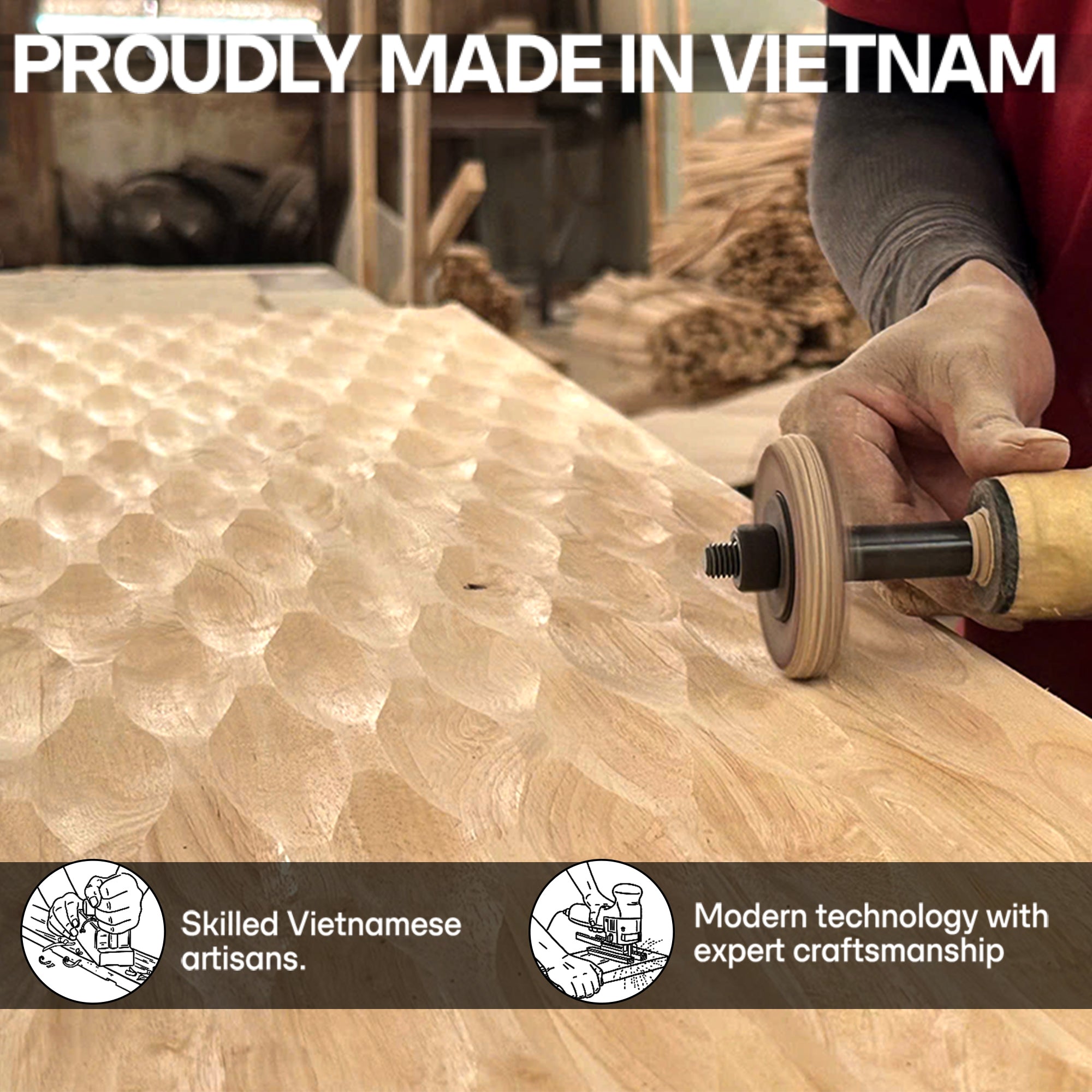 Acacia Elara Dresser with 5 Drawers for Stylish Storage Solutions