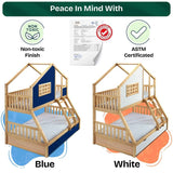 Treehouse Kid Bunk Bed for Fun and Adventure in Your Child's Room - Megsu