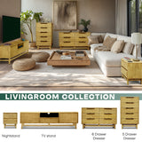 Acacia Elara Dresser with 5 Drawers for Stylish Storage Solutions