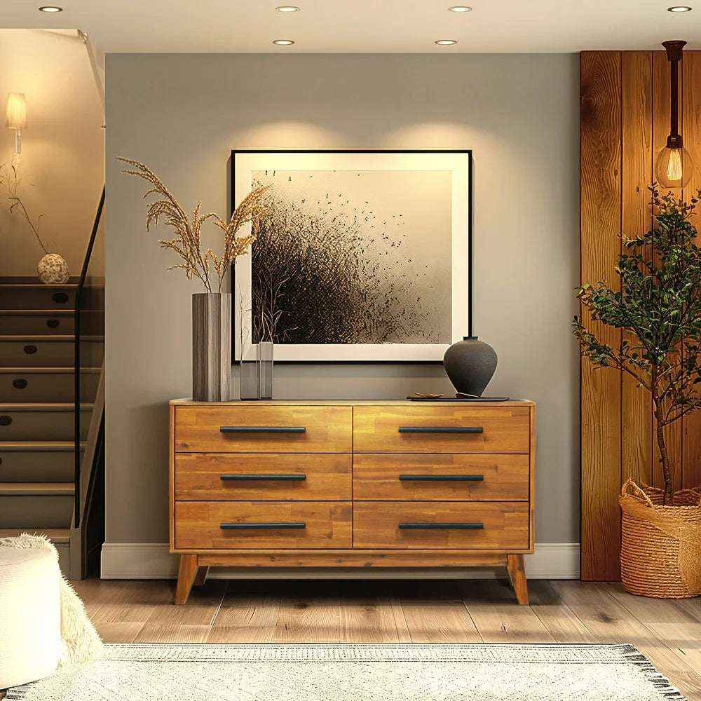 Legacy Solid Wood Dresser, Walnut Legacy Solid Wood Dresser, Walnut