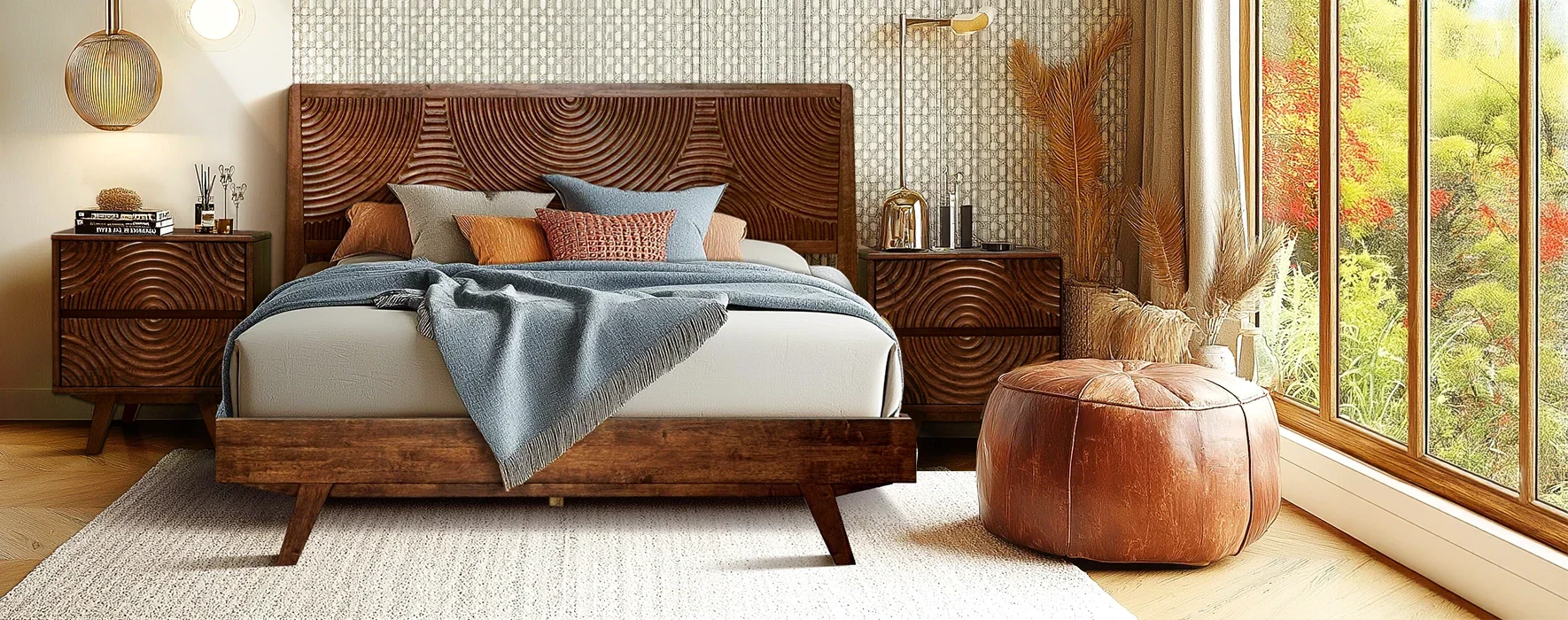 Megsu | Premium Indoor & Outdoor Solid Wood Furniture – Beds