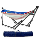 Tranquillo Uniki Canvas Hammock with Stand - Megsu