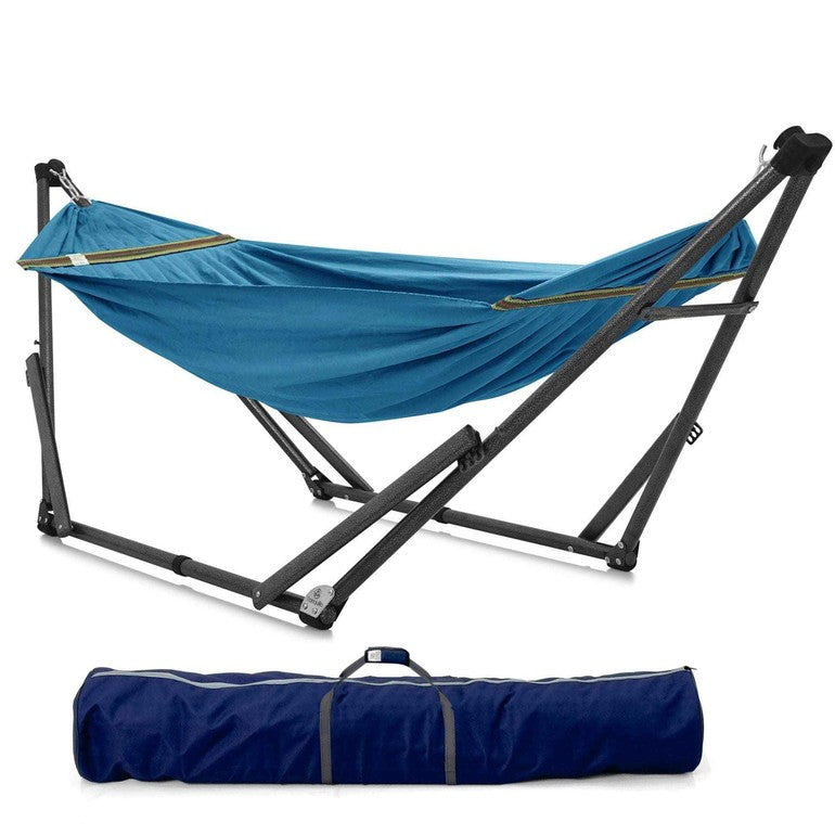 Tranquillo Uniki Canvas Hammock with Stand - Megsu