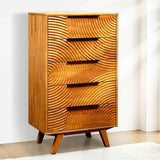 Acacia Harmony Dresser with 5 Drawers - Megsu