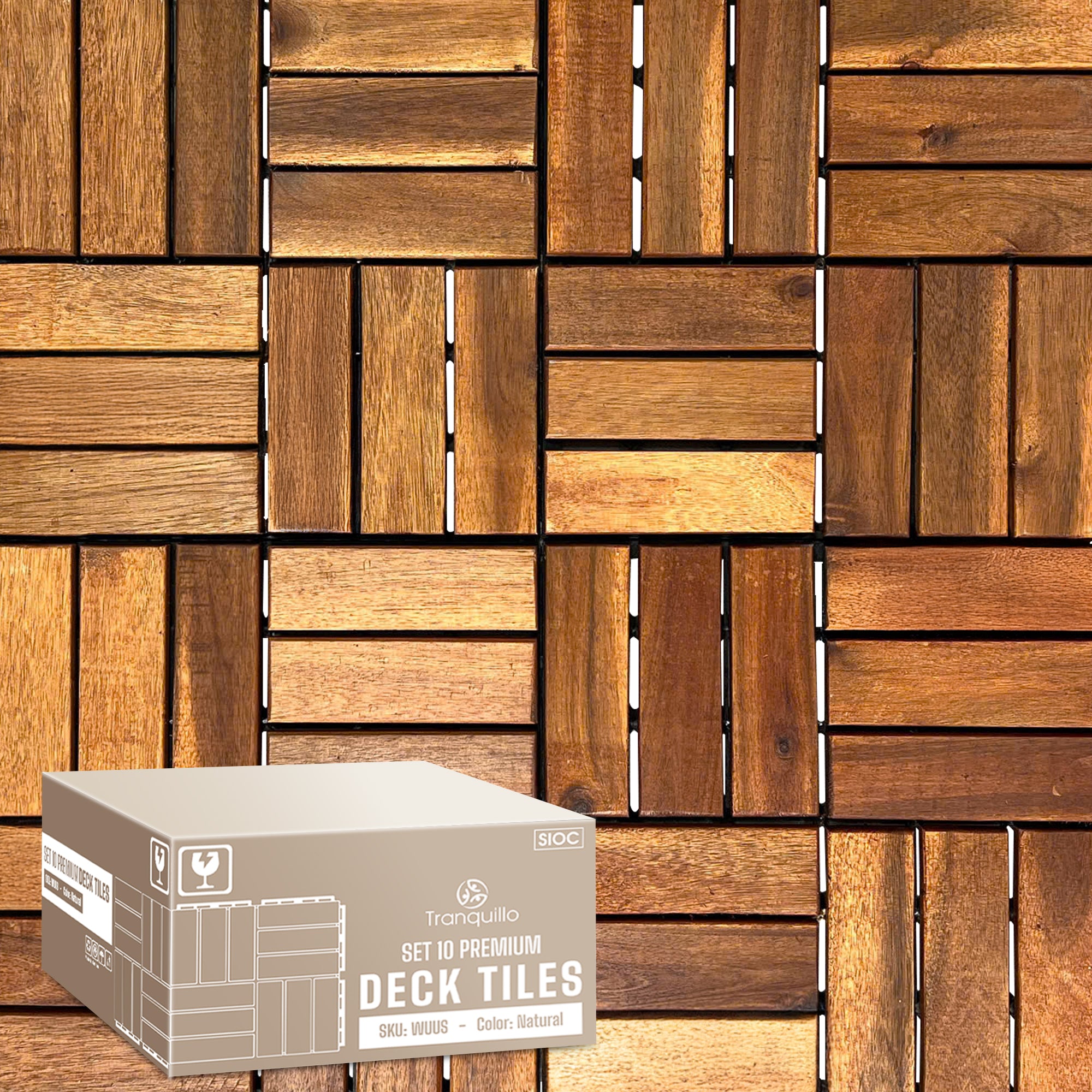 Tranquillo Set 10 Premium Deck Tiles