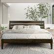 Cadre de lit en bois massif Emery