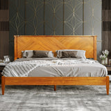 Rorns Panthera Platform Bed Frame With Headboard for Ultimate Comfort