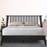 Acacia Kaylin Deluxe Wood Platform Bed Frame - Megsu
