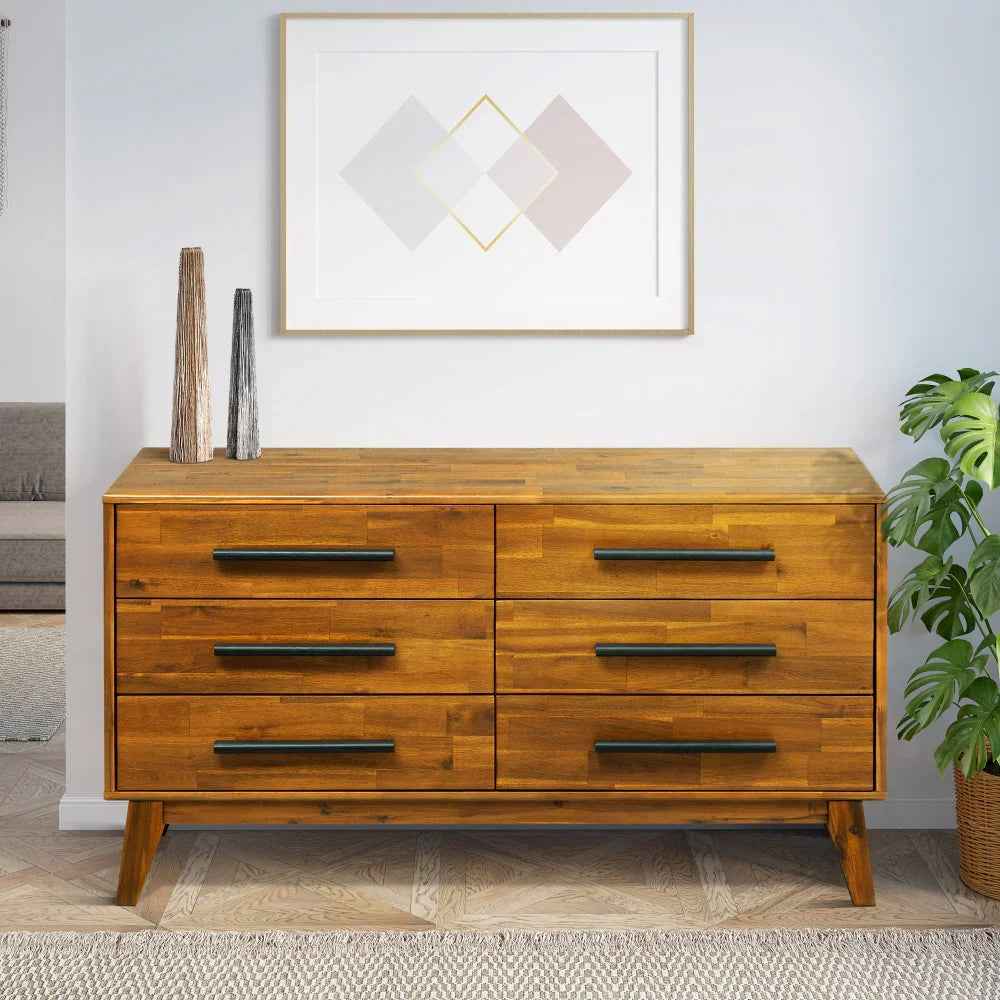 Legacy Solid Wood Dresser Walnut Legacy Solid Wood Dresser Walnut