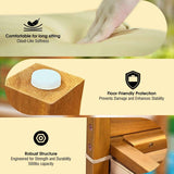 Tranquillo Solara Acacia Wood Outdoor Chairs Set of 2 with Cushions - Megsu