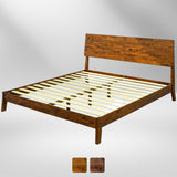 Acacia Serenity Deluxe Wood Platform Bed Frame