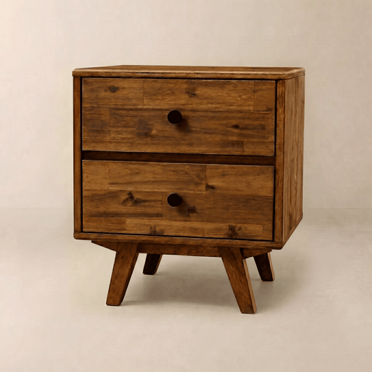 Silvia Solid Wood Nightstand