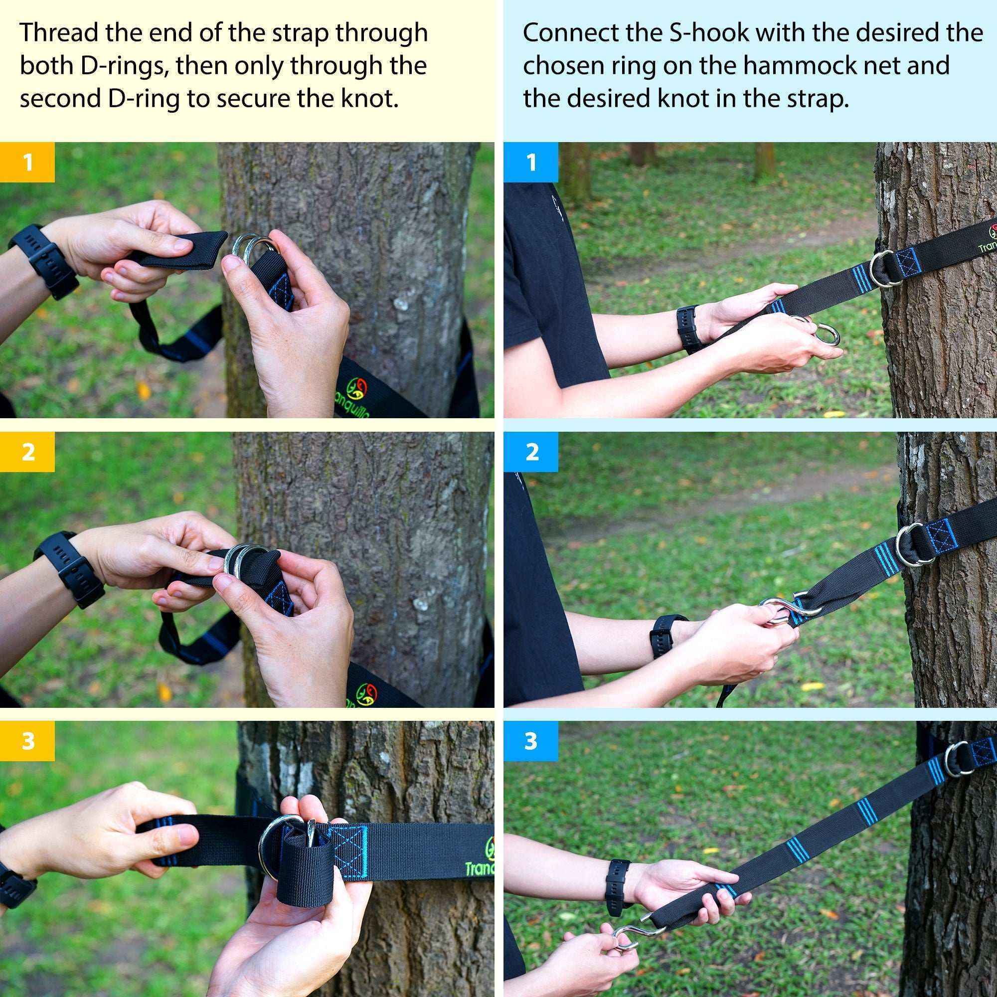 Tranquillo Universal Hammock Chair and Straps - Megsu